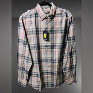 Daniel Cremieux($SALE$) Multicolor Plaid Button-Down Shirt(Nwt)